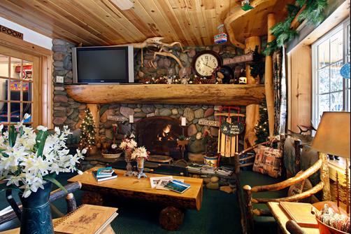 Fireside Lodge Bed and Breakfast - South Lake Tahoe - Sala de estar