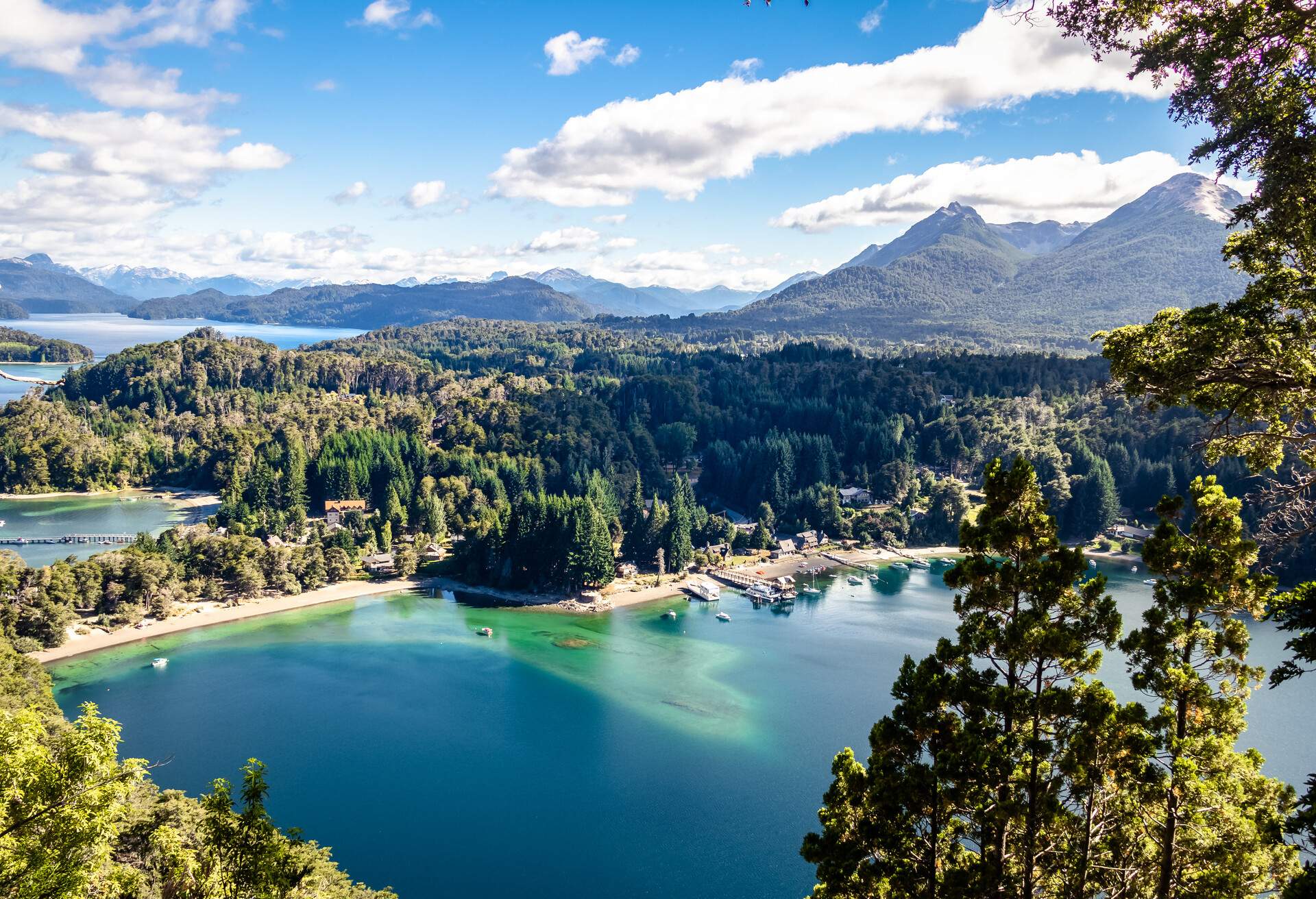 Bahia Mansa Viewpoint at Arrayanes National Park - Villa La Angostura, Patagonia, Argentina