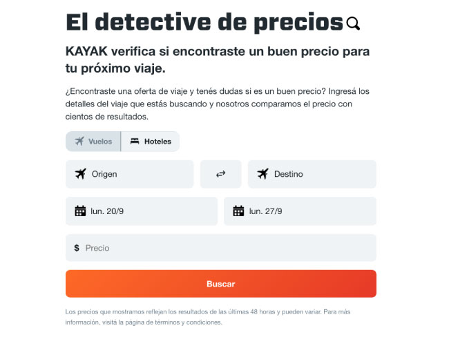 Buscador Detective de Precios