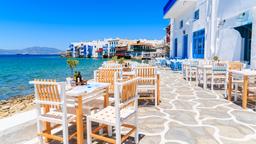 Busca vuelos baratos a Míkonos