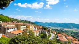 Hoteles en Cortona