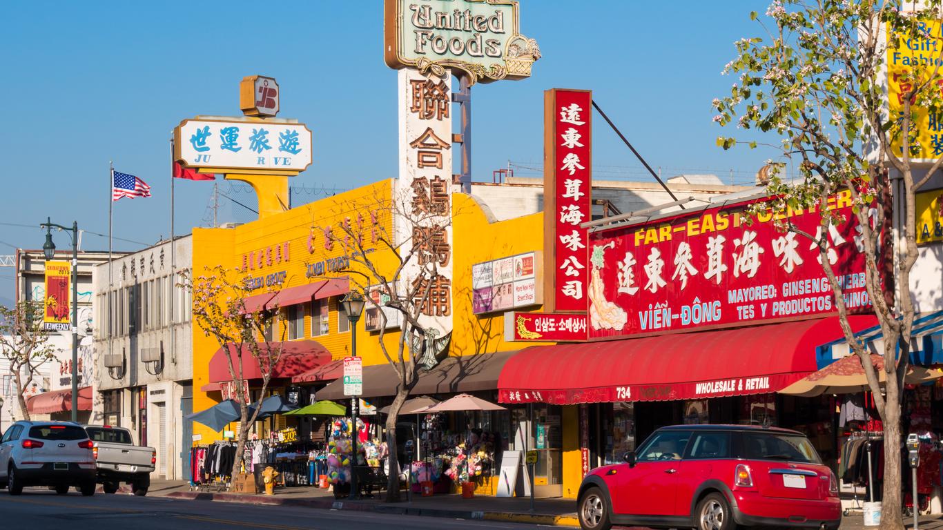 Alquiler de autos en Chinatown (Los Ángeles)