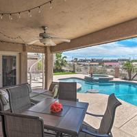 Home with Rooftop Balcony about 4 Miles to Lake Havasu!